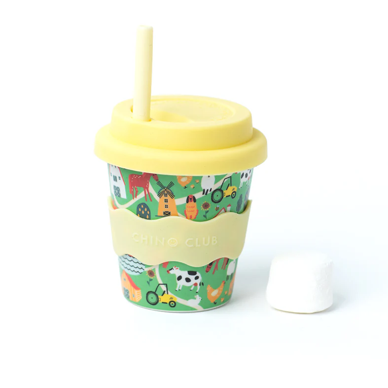 CHINO CLUB - BAMBOO BABY CHINO CUP | 4 OZ | FARM