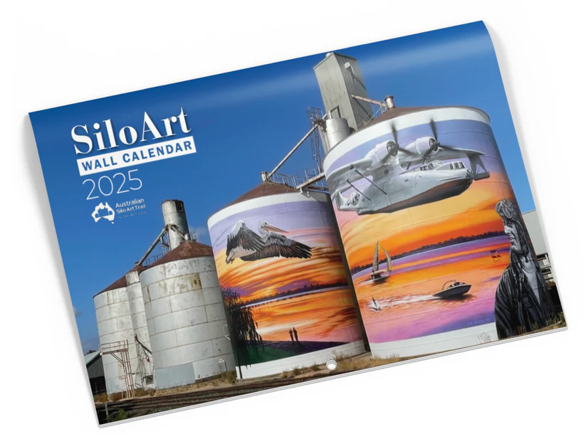 AUSTRALIAN SILO ART - SILO ART WALL CALENDAR | 2025