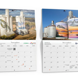 AUSTRALIAN SILO ART - SILO ART WALL CALENDAR | 2025