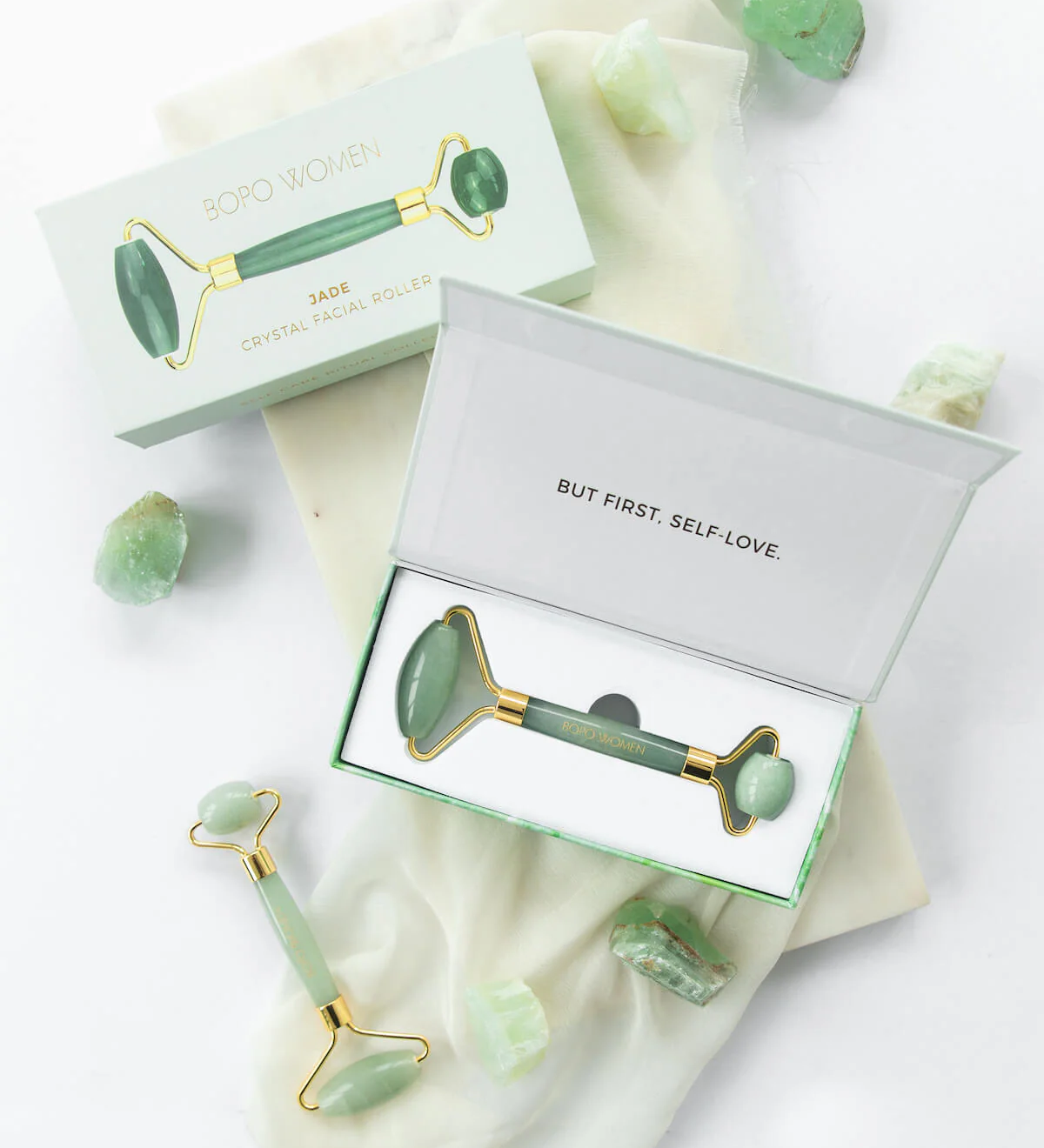 BOPO WOMEN - FACIAL ROLLER | JADE