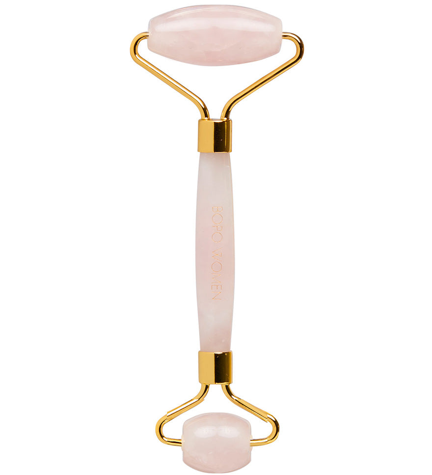 BOPO WOMEN - FACIAL ROLLER | ROSE QUARTZ