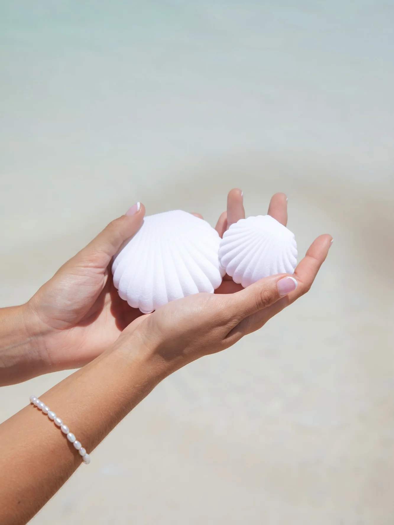 MTL - SUN SHELL NECKLACE IN STERLING SILVER