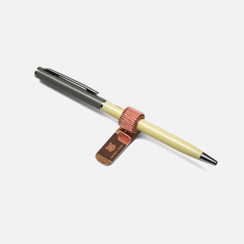 PAPIER TIGRE - PEN HOLDER/CLIP | ROSE GOLD