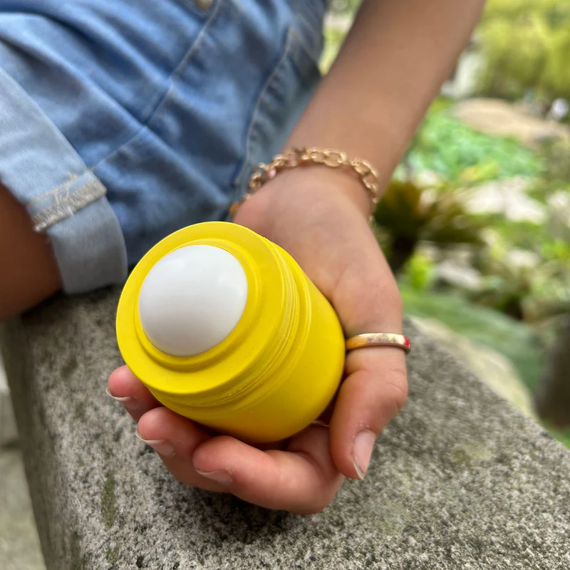 SOLMATES -  REFILLABLE ROLL-ON APPLICATOR | SUNSHINE YELLOW (50ML)