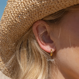 MTL - ISLAND GLOW | HOOPS IN 18K GOLD | MEDIUM