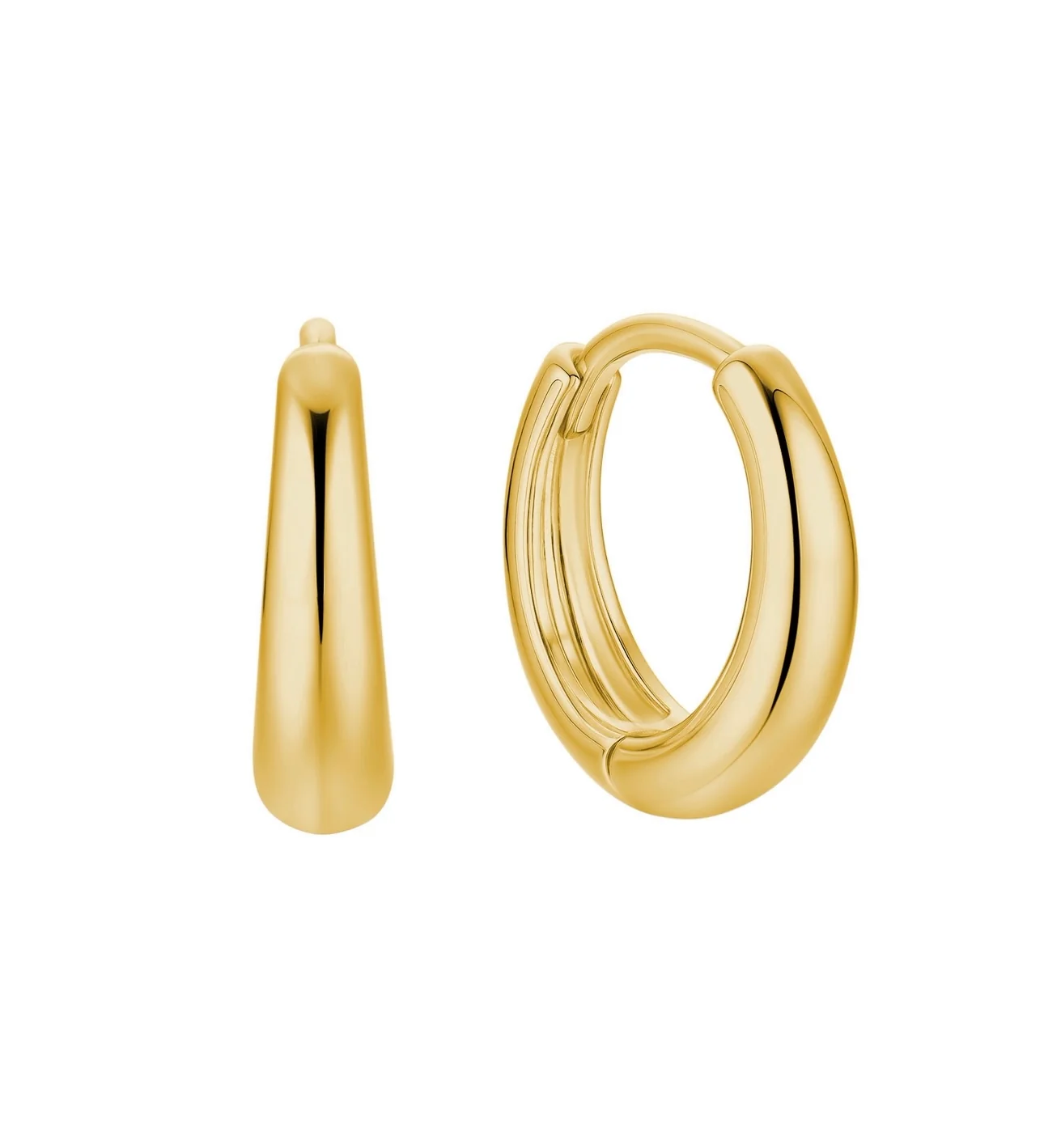 MTL - ISLAND GLOW | HOOPS IN 18K GOLD | LARGE