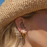 MTL - ISLAND GLOW | HOOPS IN 18K GOLD | LARGE