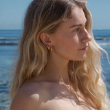 MTL - ISLAND GLOW | HOOPS IN 18K GOLD | LARGE