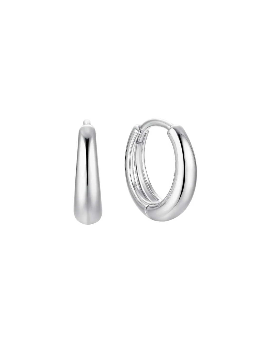 MTL - ISLAND GLOW | HOOPS IN STERLING SILVER | SMALL