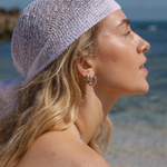 MTL - ISLAND GLOW | HOOPS IN STERLING SILVER | SMALL