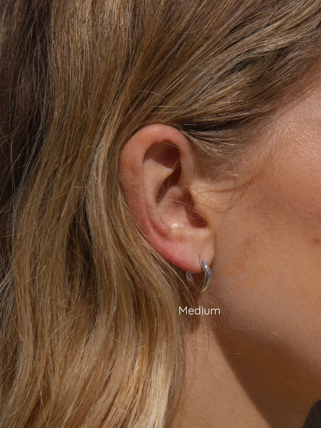 MTL - ISLAND GLOW | HOOPS IN STERLING SILVER | SMALL