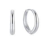 MTL - ISLAND GLOW | HOOPS IN STERLING SILVER | LARGE
