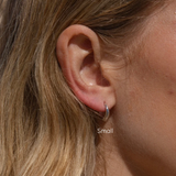 MTL - ISLAND GLOW | HOOPS IN STERLING SILVER | LARGE