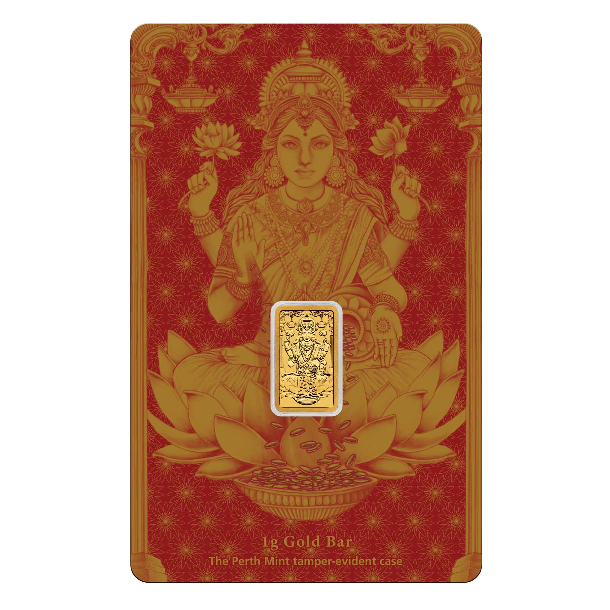 THE PERTH MINT - BULLION | LAKSHMI 1G GOLD MINTED BAR