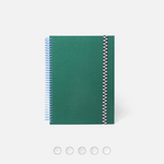 PAPIER TIGRE - HE CANVAS NOTEBOOK A5 | SPAIN (GREEN)