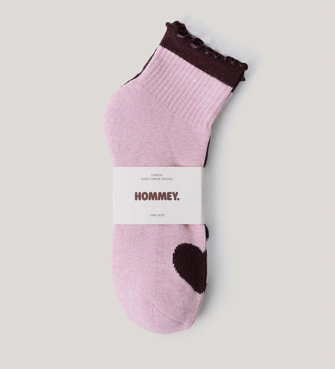 HOMMEY - SOCKS | PEONY (2 PACK)