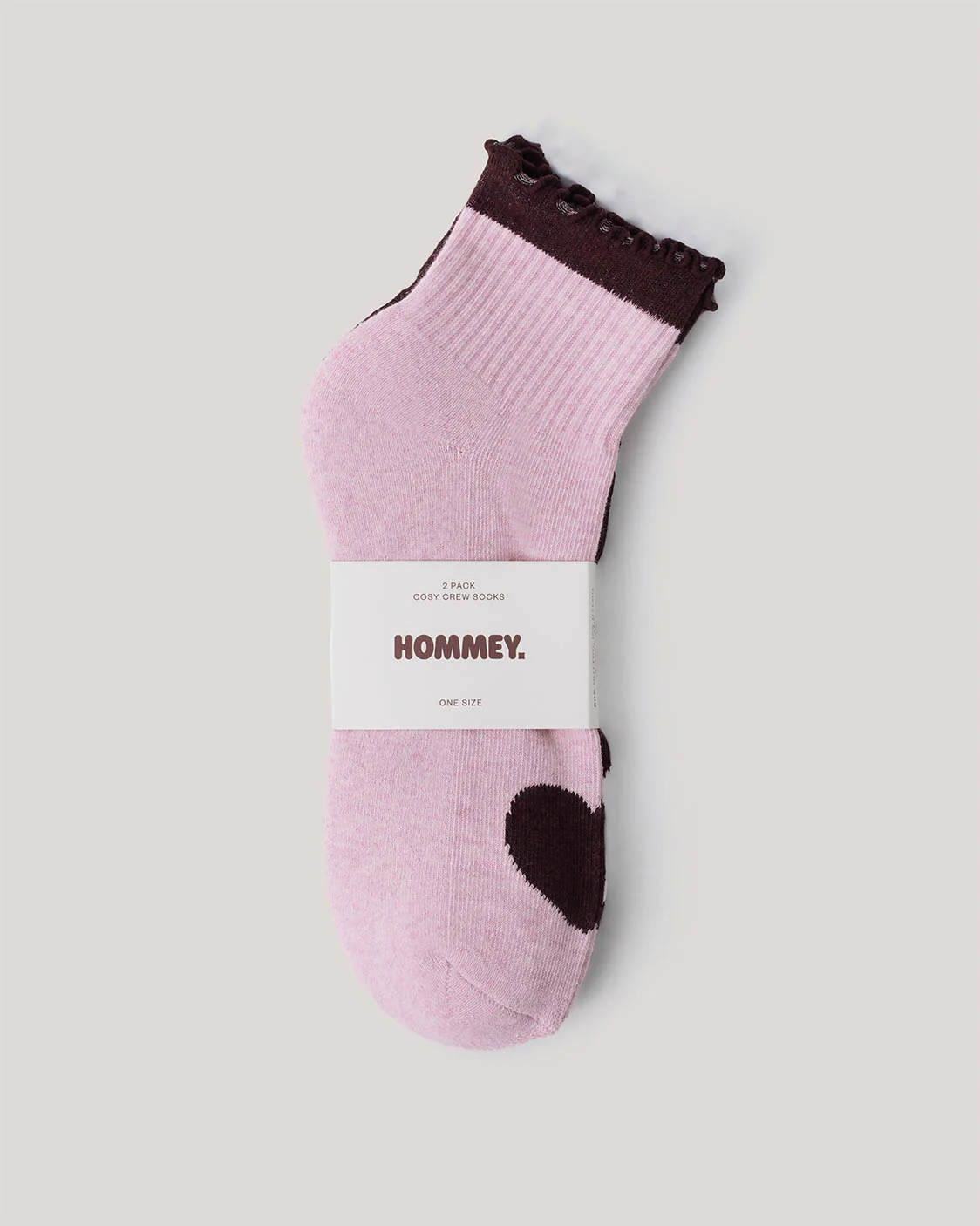 HOMMEY - SOCKS | PEONY (2 PACK)