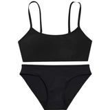 AZURE BELLE - WAVE RIDER TEEN BIKINI BRIEF (BLACK) [SIZE:TEEN | 10]