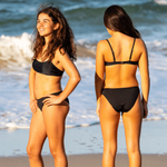 AZURE BELLE - WAVE RIDER TEEN BIKINI BRIEF (BLACK) [SIZE:TEEN | 12]
