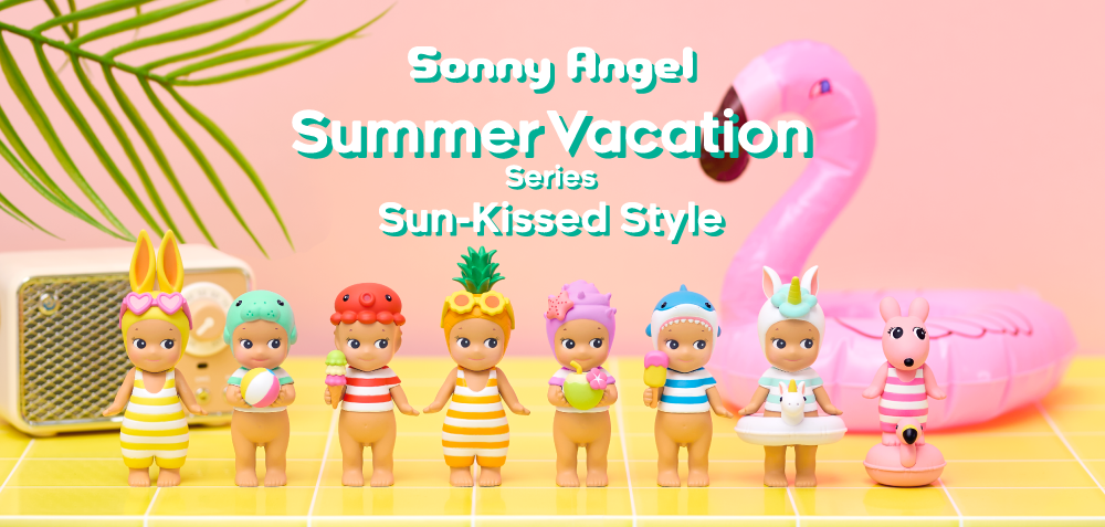 SONNY ANGEL - SUMMER VACATION SERIES: SUN KISSED STYLE BLIND BOX **SHIPS  WEEK COMMENCING 29 JUNE**