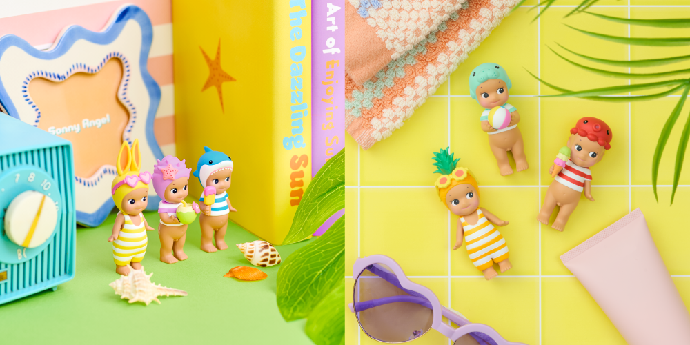 SONNY ANGEL - SUMMER VACATION SERIES: SUN KISSED STYLE BLIND BOX **SHIPS  WEEK COMMENCING 29 JUNE**