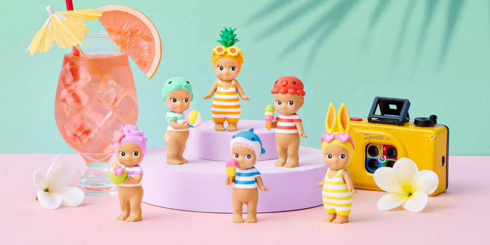 SONNY ANGEL - SUMMER VACATION SERIES: SUN KISSED STYLE BLIND BOX **SHIPS  WEEK COMMENCING 29 JUNE**