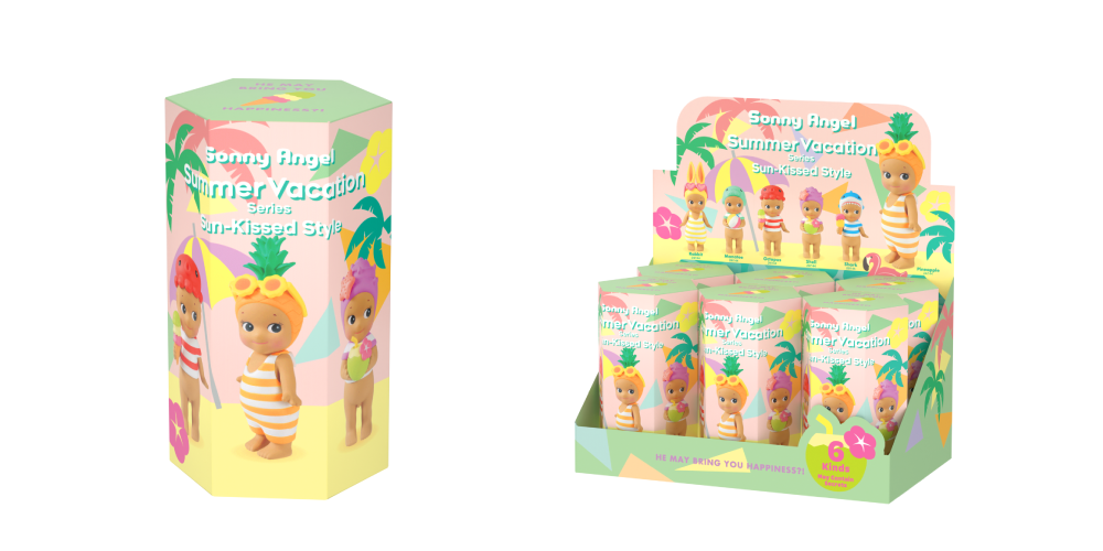 SONNY ANGEL - SUMMER VACATION SERIES: SUN KISSED STYLE BLIND BOX **SHIPS  WEEK COMMENCING 29 JUNE**