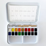 EMILY LEX STUDIO - WATERCOLOUR PAINT SET 18 COLOURS WITH BRUSH
