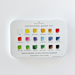 EMILY LEX STUDIO - WATERCOLOUR PAINT SET 18 COLOURS WITH BRUSH