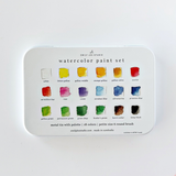 EMILY LEX STUDIO - WATERCOLOUR PAINT SET 18 COLOURS WITH BRUSH