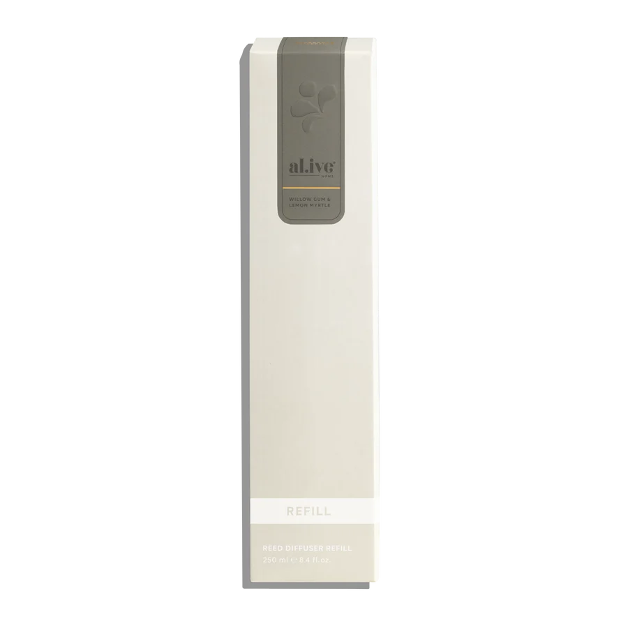 AL.IVE BODY - REED DIFFUSER REFILL | WILLOW GUM & LEMON MYRTLE
