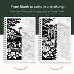 Still&Slow One Colour Colouring Book Spring Edition