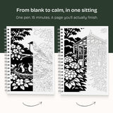Still&Slow One Colour Colouring Book Spring Edition