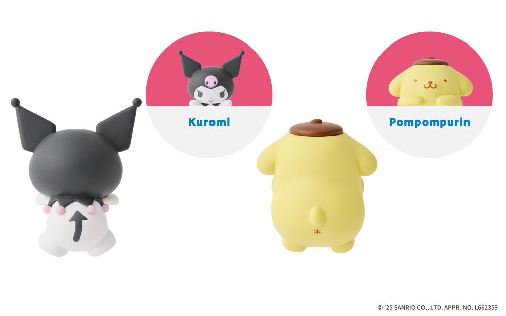 HIPPERS Kuromi and Pompompurin
