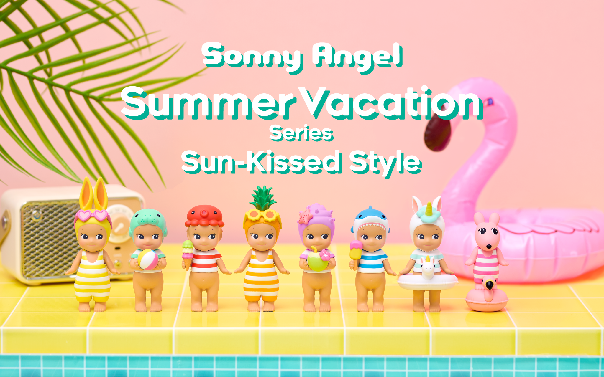 Sonny Angel Summer Vacation Series Sun-Kissed Style