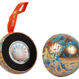 Royal Australian Mint 2026 50c Coloured Silver Proof Coin, Colours of Christmas