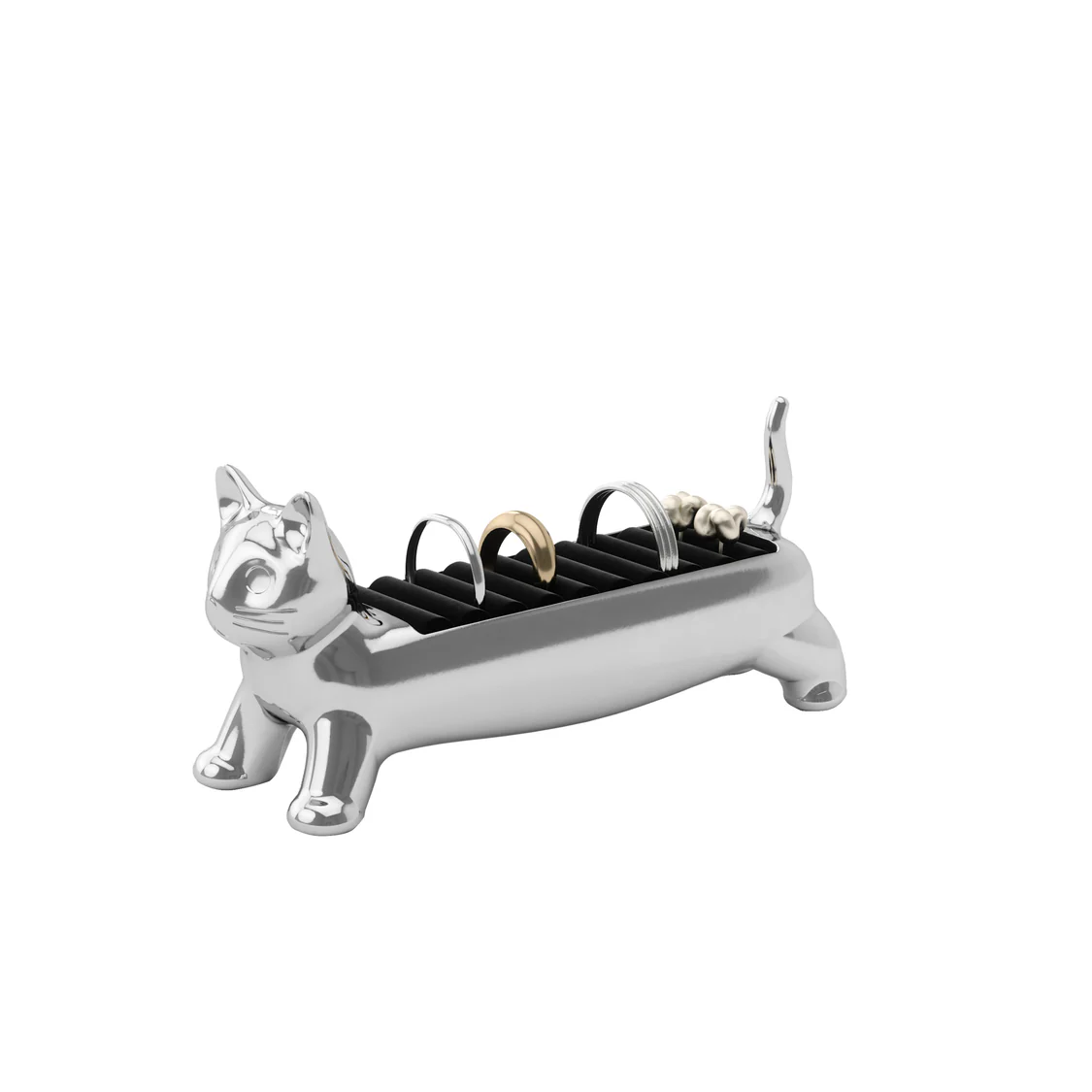 UMBRA - ALI CAT RING HOLDER | CHROME