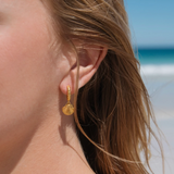 MTL - LAHANA HOOPS 18K GOLD VERMEIL