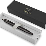 PARKER - IM MATTE BLACK BALLPOINT PEN | MEDIUM BLUE