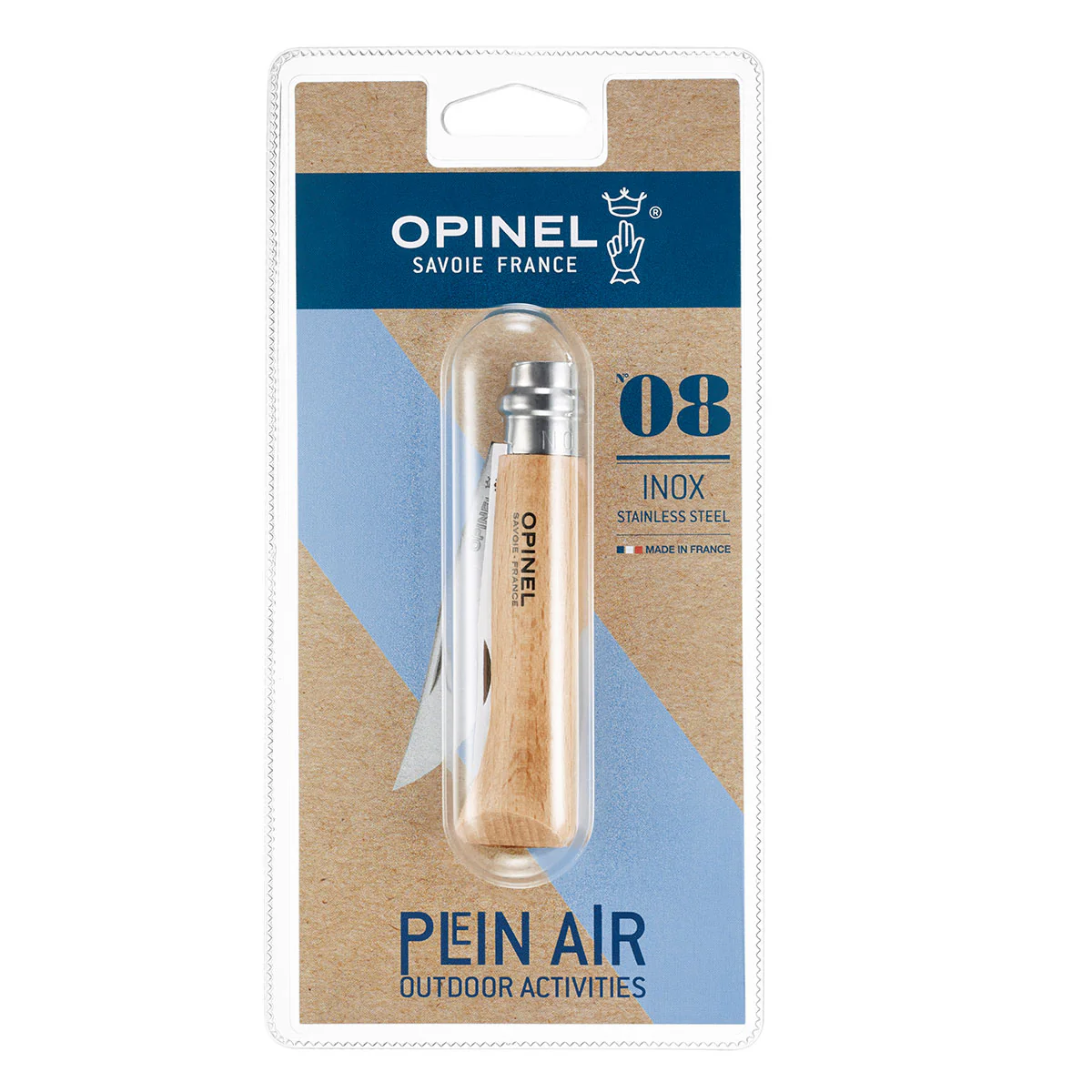 OPINEL - TRADITIONAL CLASSIC N°08 STAINLESS STEEL