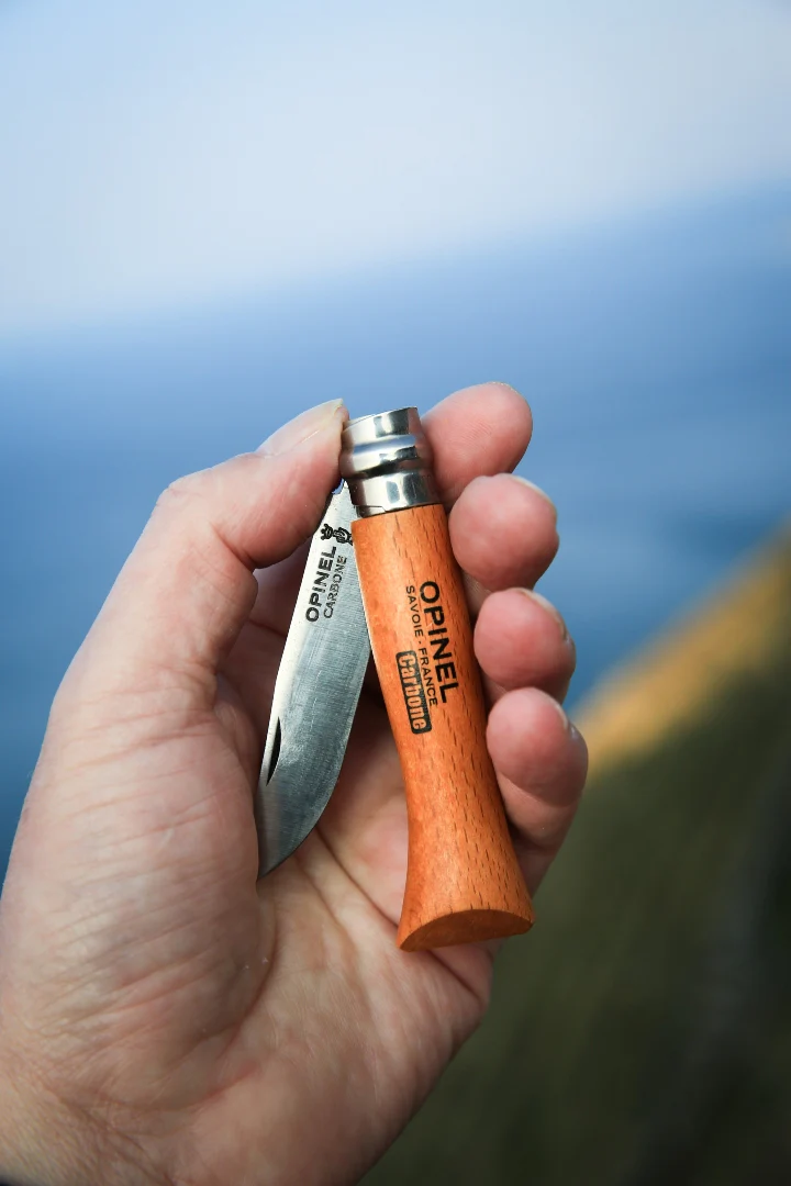OPINEL - TRADITIONAL CLASSIC N°08 CARBON STEEL + SHEATH