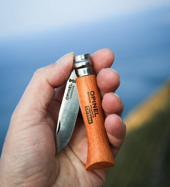 OPINEL - TRADITIONAL CLASSIC N°08 CARBON STEEL + SHEATH