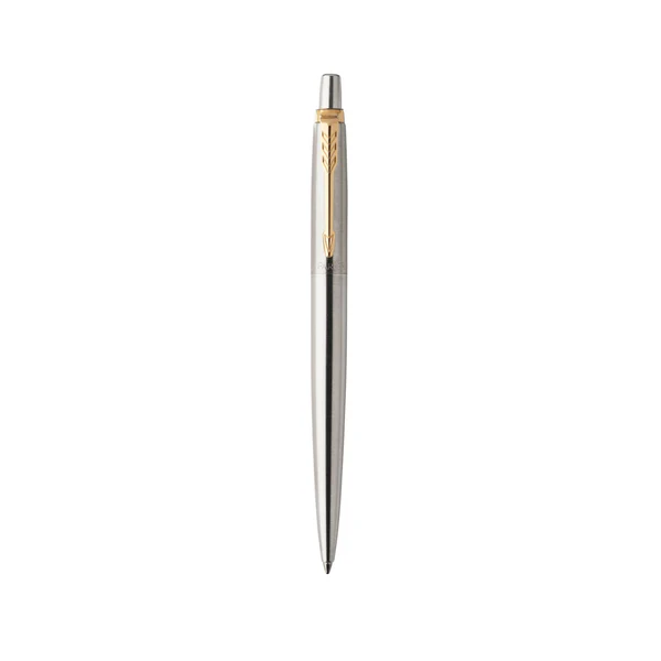 PARKER - JOTTER STAINLESS STEEL GOLD TRIM BALL POINT PEN