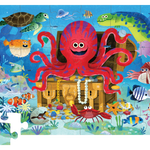 CROCODILE CREEK - CLASSIC FLOOR PUZZLE 36 PC | OCTOPUS TREASURE
