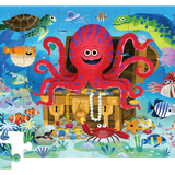 CROCODILE CREEK - CLASSIC FLOOR PUZZLE 36 PC | OCTOPUS TREASURE