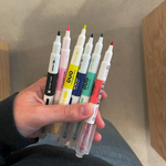 PAPIER TIGRE - DUO PEN SET OF 6 COLORS | VIVID COLOURS