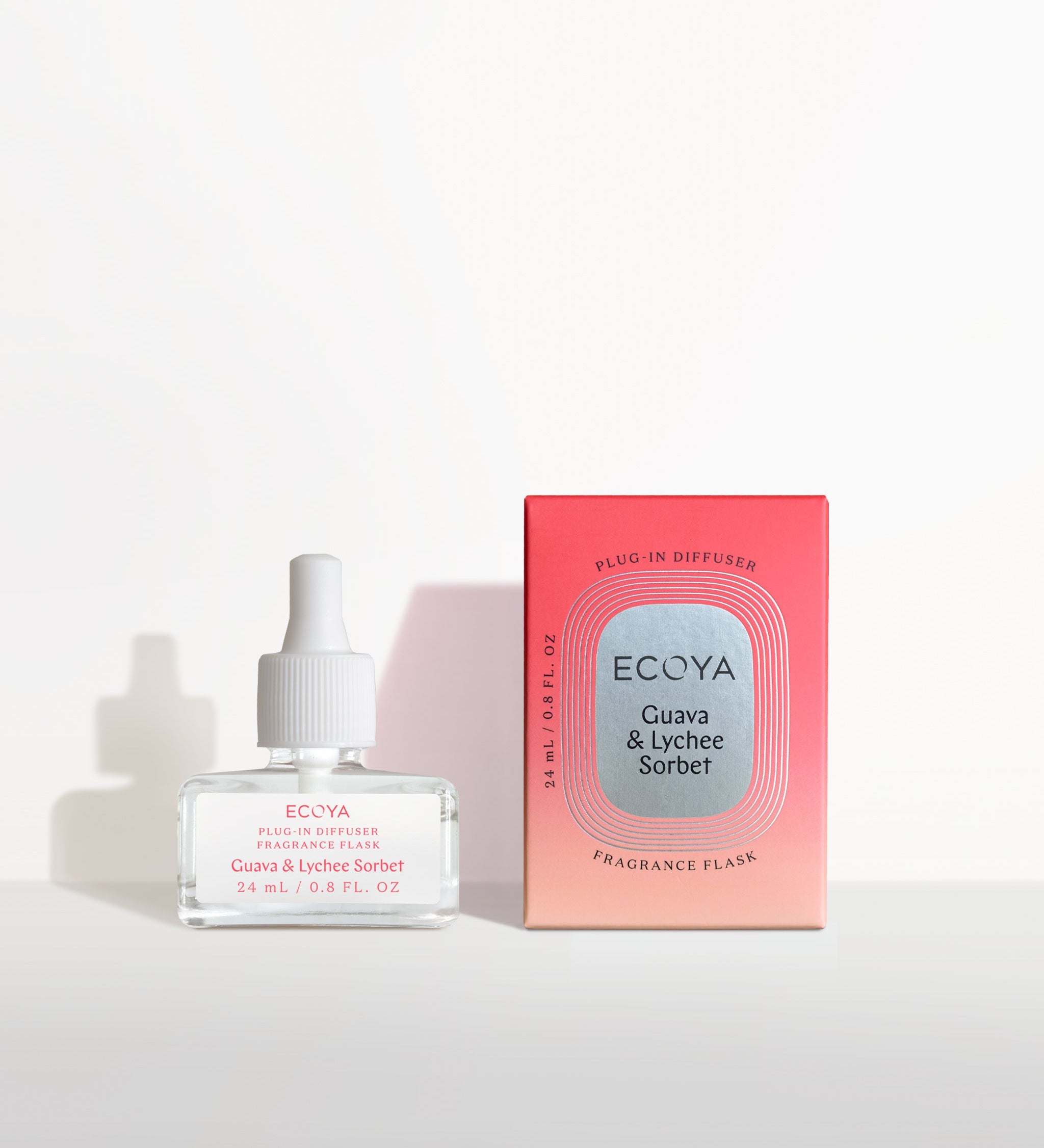 ECOYA Guava & Lychee Sorbet Plug-In Diffuser Fragrance Flask
