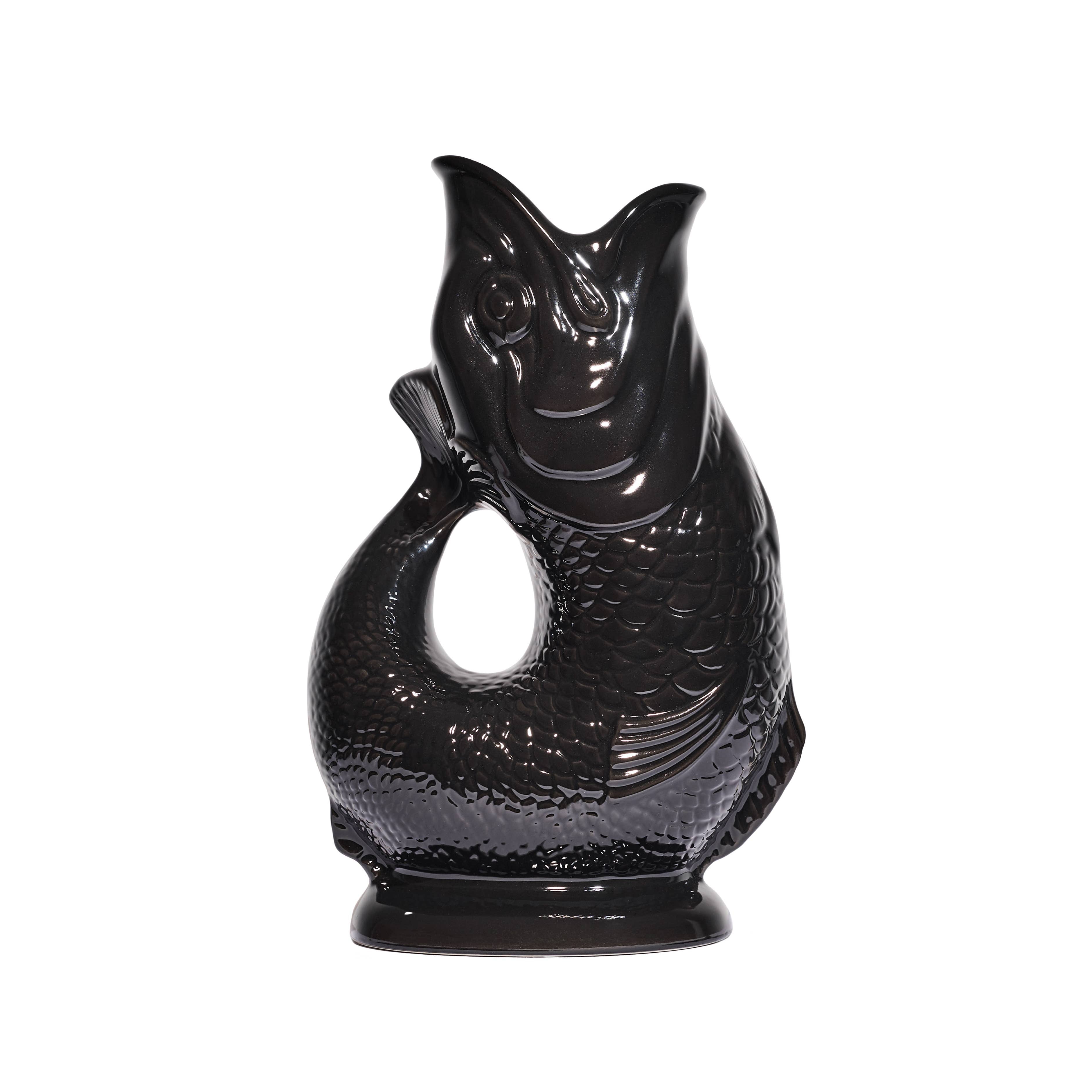 THE ORIGINAL GLUGGLE JUG FACTORY - ORIGINAL GLUGGLE JUG (XL) | BLACK