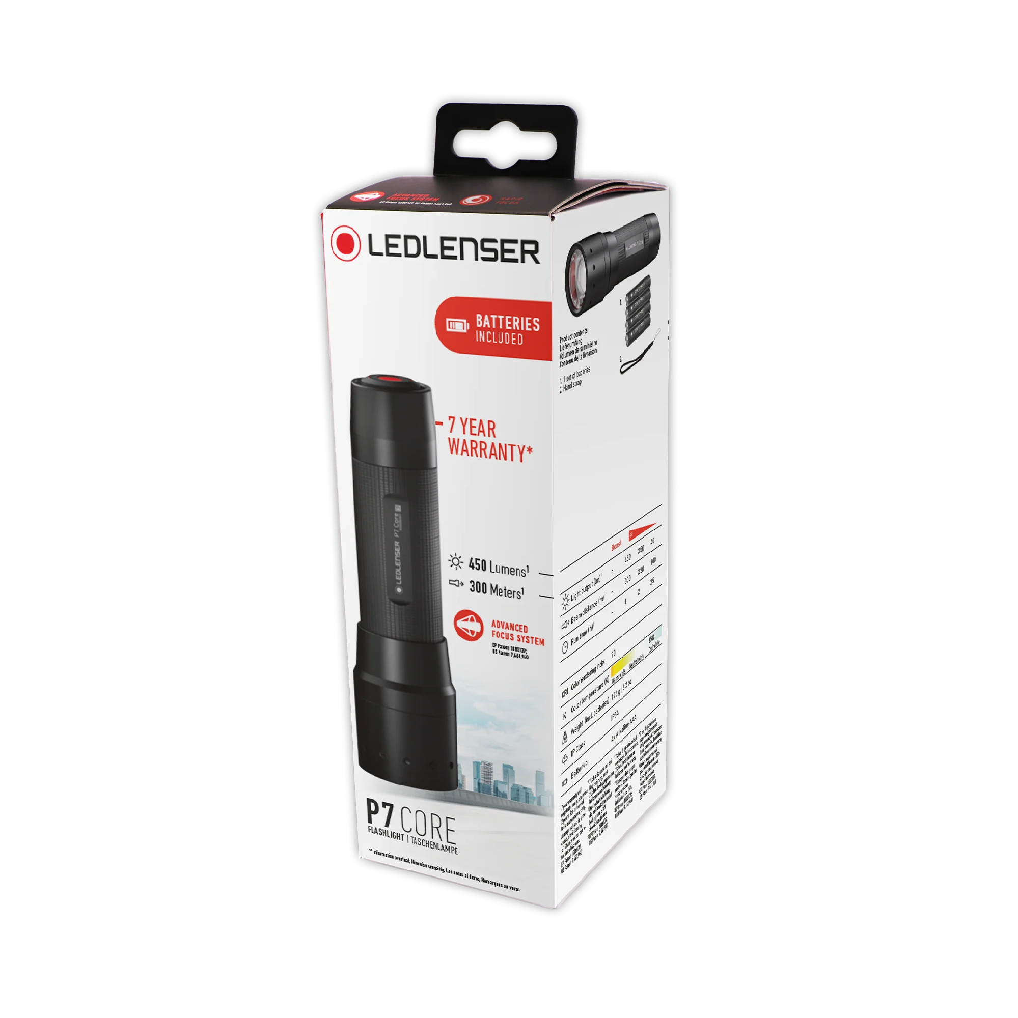 LEDLENSER - P7 CORE TORCH