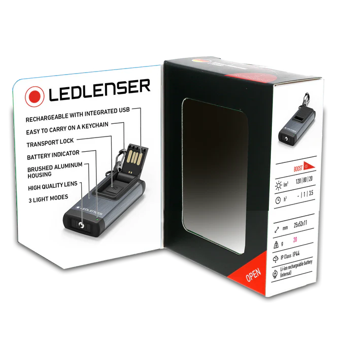 LEDLENSER - K4R KEYCHAIN LIGHT | GREY